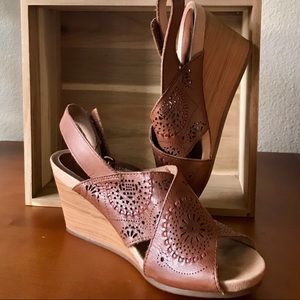 PIKOLINOS Slingback Wedges: Leather 36